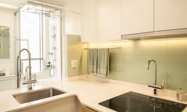 キッチンと浴室を刷新した中古マンションの水回り施工事例